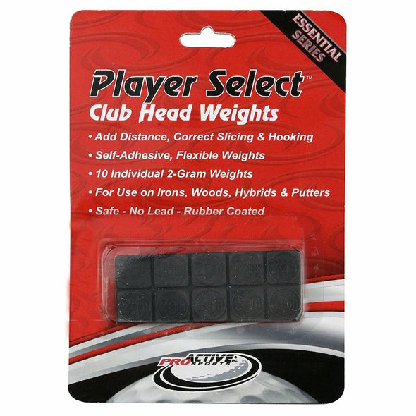 Player Select Club Head Weight