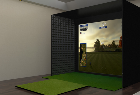 Exclusive Golf Simulator Studio Package